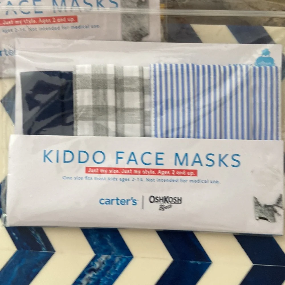 NEW! Kids Cloth Reusable Face Masks